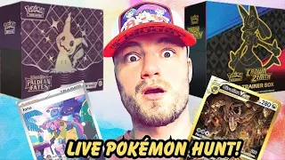 LIVE Pokemon Card Hunt and Opening : Hang Out!