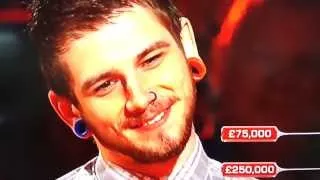 Deal or No Deal 12/08/13 1st Male £250.000 winner