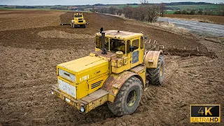 2 Kirovets K700-A - Ackergiganten bei der Bodenbearbeitung 2023 - SOUND ▶ Agriculture Germanyy