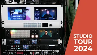 My extremely overengineered livestreaming studio | STUDIO TOUR 2024