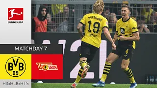 What A Goal From Schlotterbeck! | BVB - Union Berlin 4-2 | Highlights | MD 7 – Bundesliga