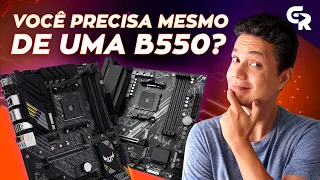 🟠 PLACA-MÃE B550 | Talvez não seja a melhor opção para quem quer montar um PC | Papo Reto