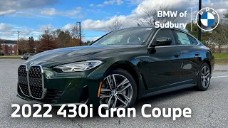 2022 BMW 430i Gran Coupe | Video Walkaround (San Remo Green!)