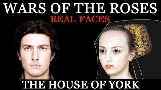 Edward IV - Elizabeth Woodville - Real Faces - Wars of the Roses