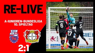 Re-LIVE: Bonner SC U19 🆚 Bayer 04 Leverkusen U19 2:1 | A-Junioren-Bundesliga, 10. Spieltag