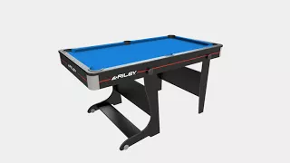 Riley 5ft Folding Pool Table FP5B+