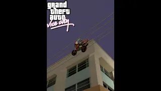 Bike stunts in gta vice city #2 #shorts #youtubeShorts #gtavc