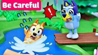 BLUEY: Be Careful - Best Toy Learning Videos for Kids!