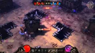 Diablo III 2v2 Arena PVP (Wizard & Barbarian vs. Witch Doctor & Barbarian) [Gameplay][HD]