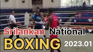 2023.01.23 -Srilankan boxing national championship 2022.  51kg ARMY vs NAVY