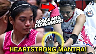 Phenom PLAYING WITH ONE LEG INJURED! Alyssa Valdez DEDICATION !!!