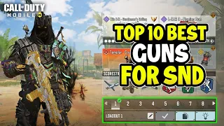 Top 10 Best Guns for Search & Destroy in CODM Season 6 | Gunsmith Loadout/Class Setup | Cod Mobile