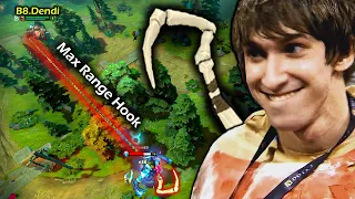 Can't Believe DENDI made this HOOK!! Insane Max Range Hook by Legendary! | Genius Pudge