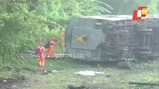 Odisha Train Mishap | NDRF team along with dog squad deployed for search and rescue operations