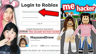 I GOT HACKED PLAYING ROBLOX.. I CAUGHT A HACKER SPYING ON ME AND MY FAMILY! (Roblox Brookhaven RP!)