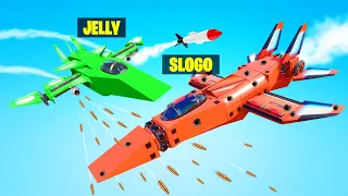 WHO Can BUILD THE BEST FIGHTER JET?! (Trailmakers)