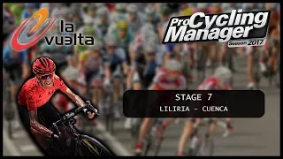 Vuelta espana 2017 stage 7 - Pro cycling manager 2017