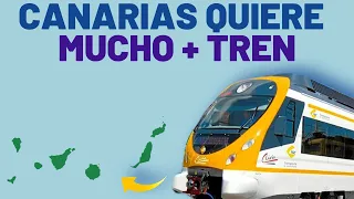 🌋PASO IMPORTANTE para el Proyecto de TREN en CANARIAS 🌋 Tranvía Tenerife / Cercanías Gran Canaria