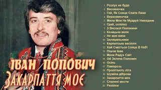 Іван Попович - Закарпаття моє (Альбом 1995)
