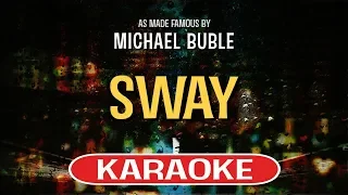Sway (Karaoke Version) - Michael Buble