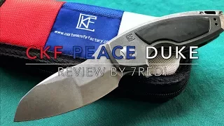 Custom Knife Factory Peace Duke Review - Not Russian, but still well made!