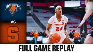 Bucknell vs. Syracuse Full Game Replay | 2022-23 ACC Women’s Basketball