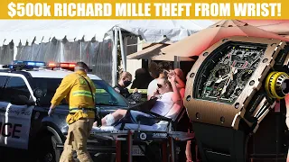 $500,000 Richard Mille STOLEN FROM WRIST in Beverly Hills Celebrity Restaurant!
