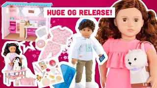 HUGE OG Our Generation Release! 18” Dolls like AG American Girl, Outfits, Pets Accessories Dollhouse