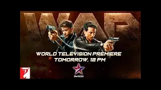 War - World Television Premiere on Star Gold 22nd March - Hrithik Roshan, tiger Shroff