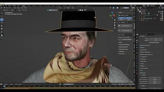 cowboy fbx blender