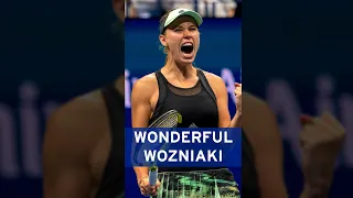 Caroline Wozniacki on FIRE! 🔥