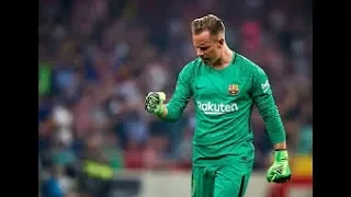 Marc Andre Ter Stegen   Best Saves ● The WAll ●2018 HD