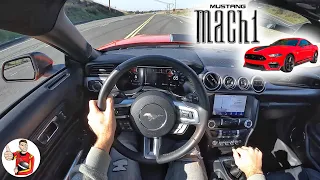 The 2022 Ford Mustang Mach 1 Needs a Track or a Show for This Much $$$ (POV Drive Review)