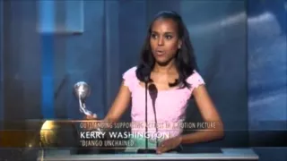 Kerry Washington - Outstanding Supporting Actress in a Motion Picture (Django Unchained)