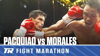 Manny Pacquiao vs Erik Morales Trilogy | FIGHT MARATHON