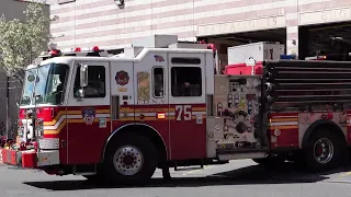 FDNY Engine 75, Ladder 33 & Battalion 19 Respond with a Quick Turnout 4/17/22