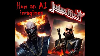 How an AI imagines Metal : JUDAS PRIEST