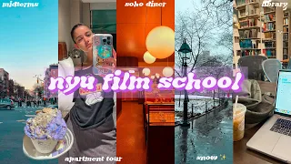 NYU VLOG: a typical week in my life as a film student