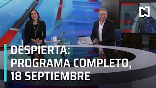 Despiertai Programa completo 18 septiembre 2020