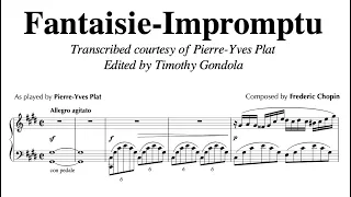 Fantaisie Impromptu- Jazz Version by Pierre-Yves Plat| Piano Transcription