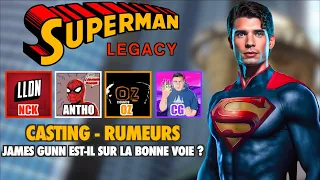 SUPERMAN LEGACY : l'espoir du DCU avec les spécialistes NCK, OZ et ANTHO