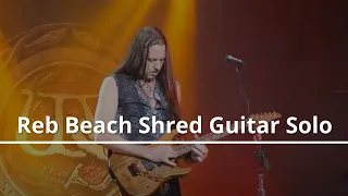 Reb Beach Guitar Solo | Whitesnake | LIVE ! Shred | Terrifiyin !