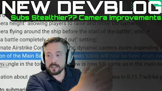 New DevBlog - Subs Stealthier!? Camera Improved