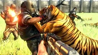 Far Cry 3 Massive Scale Battles 100 Tigers Vs 100 Pirates