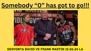 Who will lose their "0" ? | Gervonta Davis vs Frank Martin | Pre Fight Thoughts 🎙🥊🎙🥊