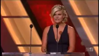 Bonnie Sveen wins a Silver Logie