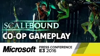 Scalebound Co-op Gameplay Presentation  - E3 2016 Microsoft Press Conference