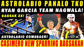 BREAKING: VINCENT ASTROLABIO PANALO KNOCKOUT 2x BAGSAK - MP! CASIMERO NEW SPARRING RYAN TEAM NAGWALA