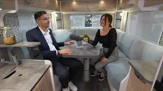 💥 SENSATION RUNDSITZGRUPPE IM WOHNMOBIL 2024 FRANKIA F-Line A740 Plus. So viel Luxus muss sein!