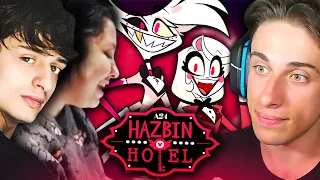 PARLO CON CHARLIE E ANGEL DUST DI HAZBIN HOTEL!